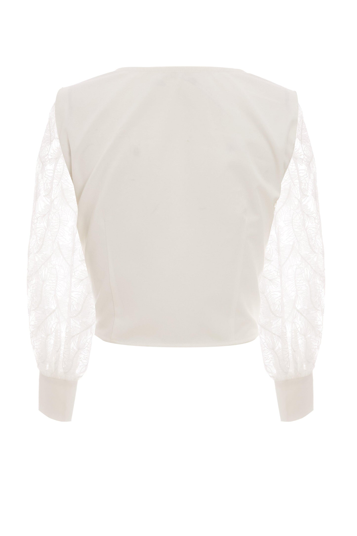 White Square Neck Crop Top