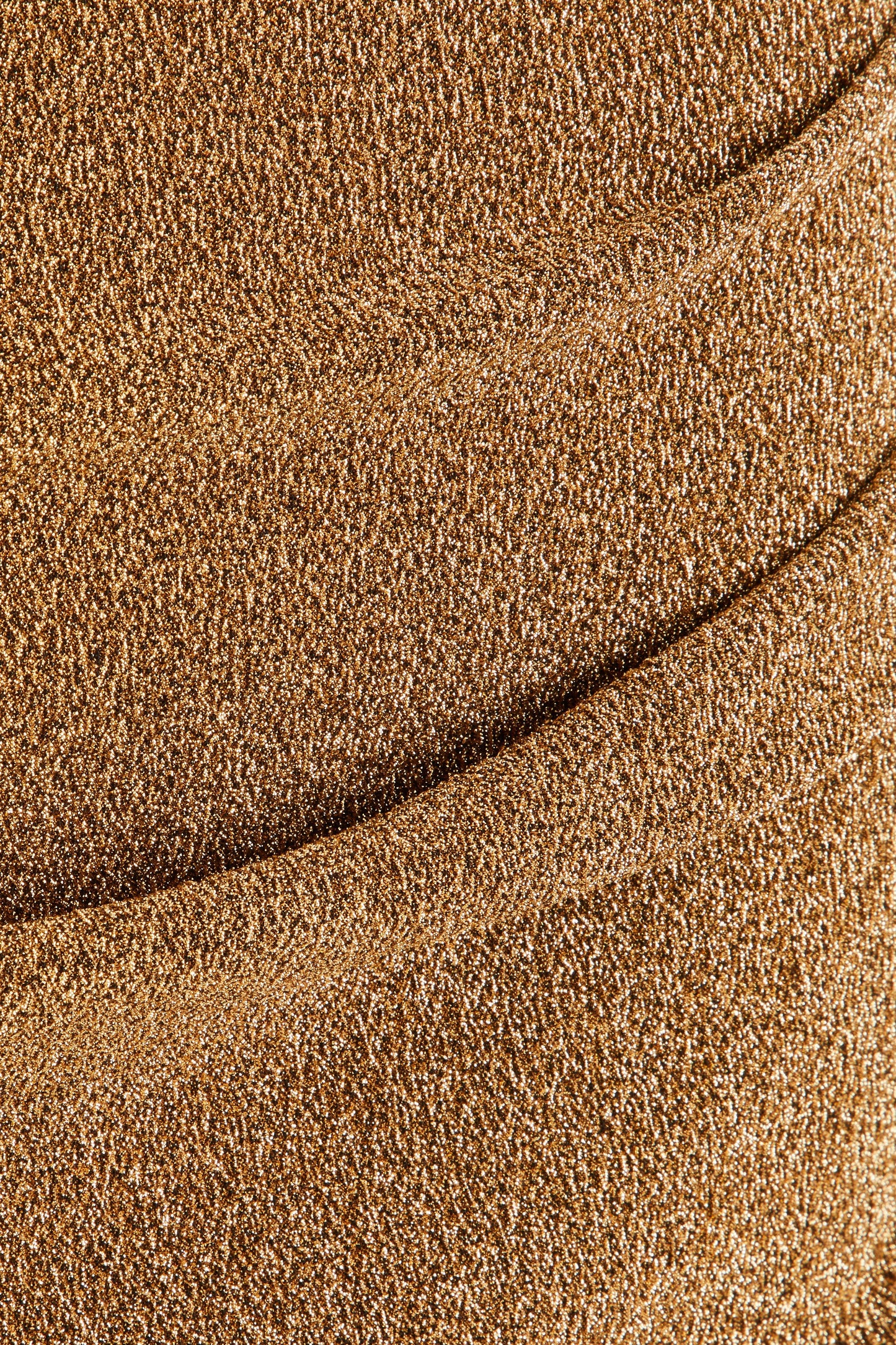 Gold Shimmer Mini Skirt