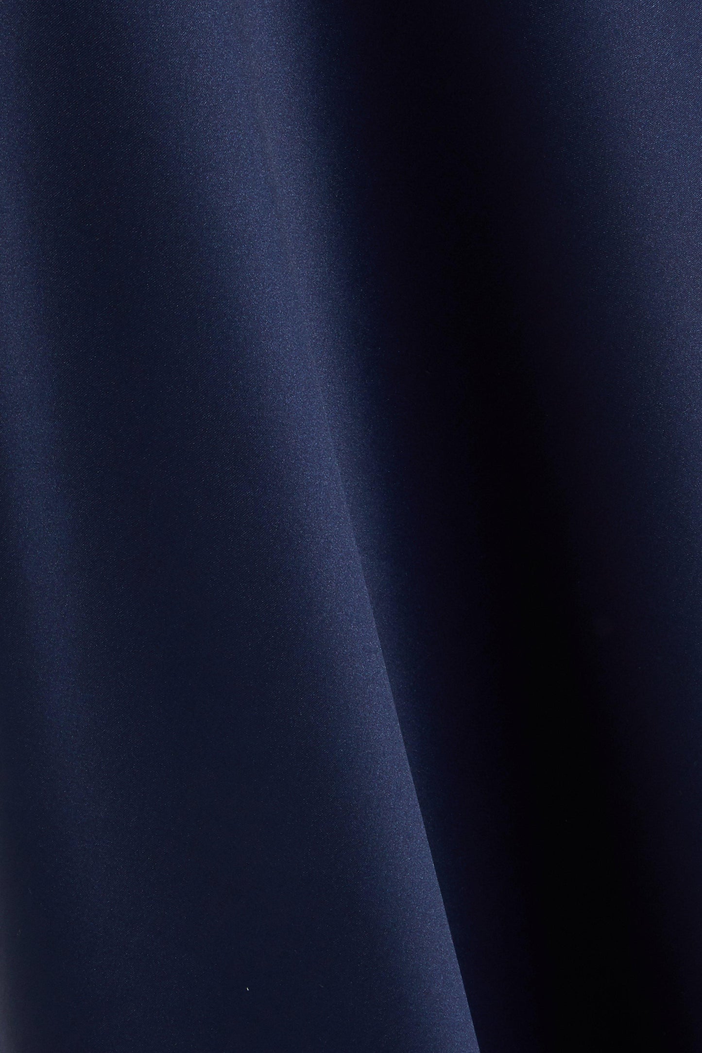 Navy Satin Slip Maxi Dress