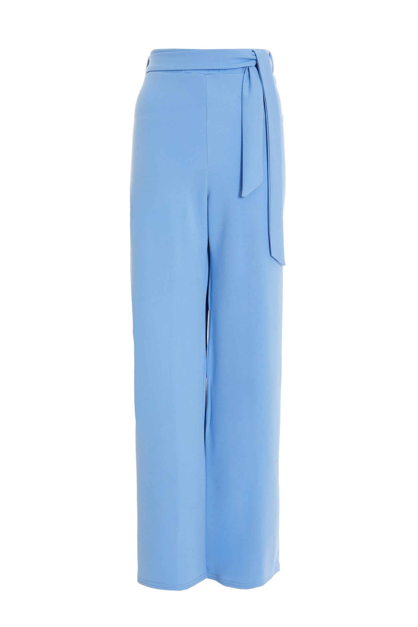 Blue High Waisted Trousers