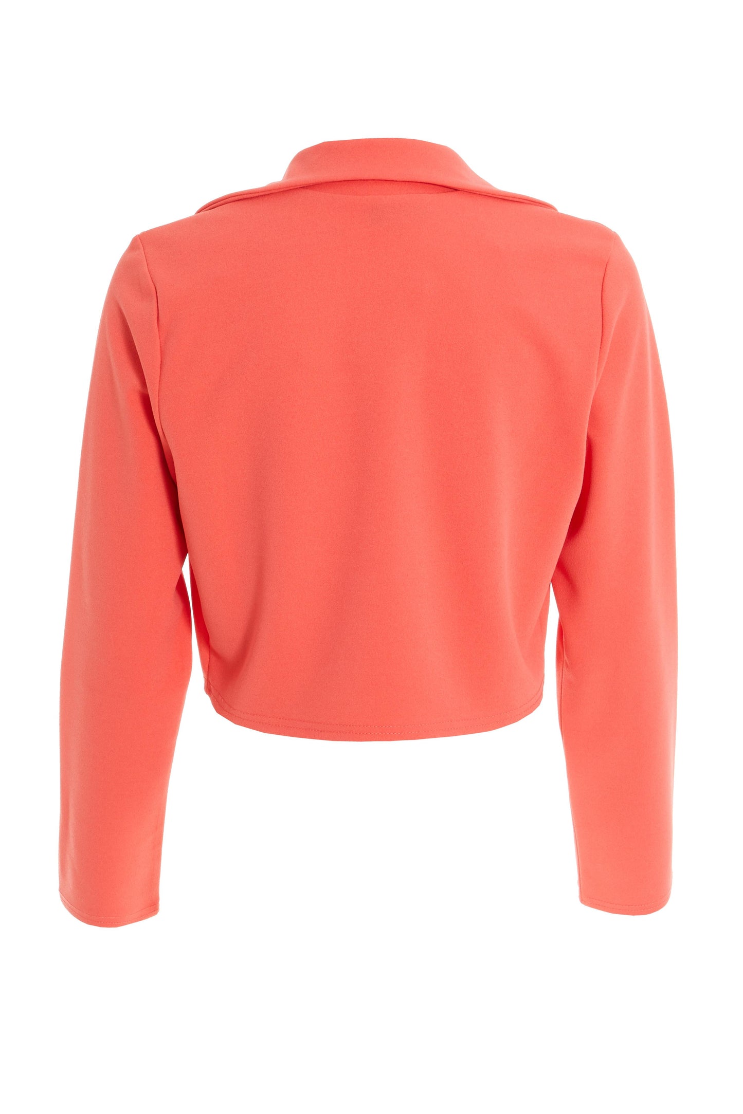 Cropped Blazer — DARK PINK / S Small 6