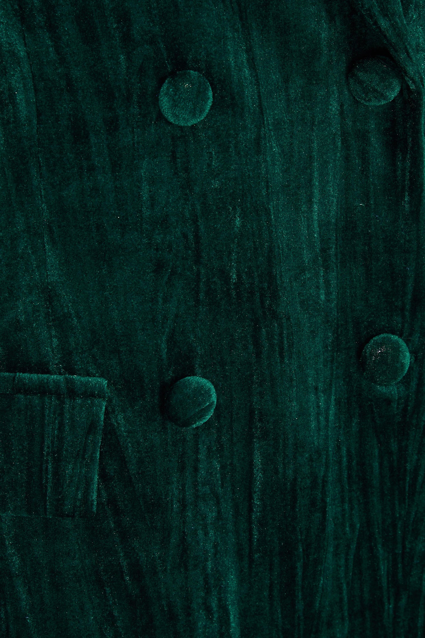 Crushed Velvet Tailored Blazer