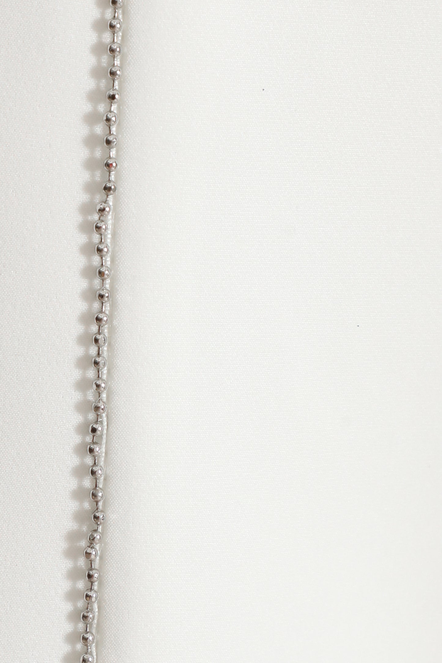 White Woven Diamanté Trim Detail High Waist Trouser