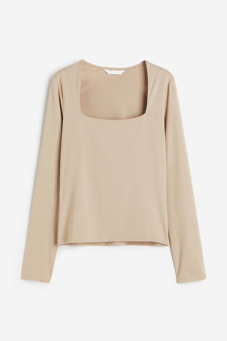 Long sleeve tops h&m hotsell