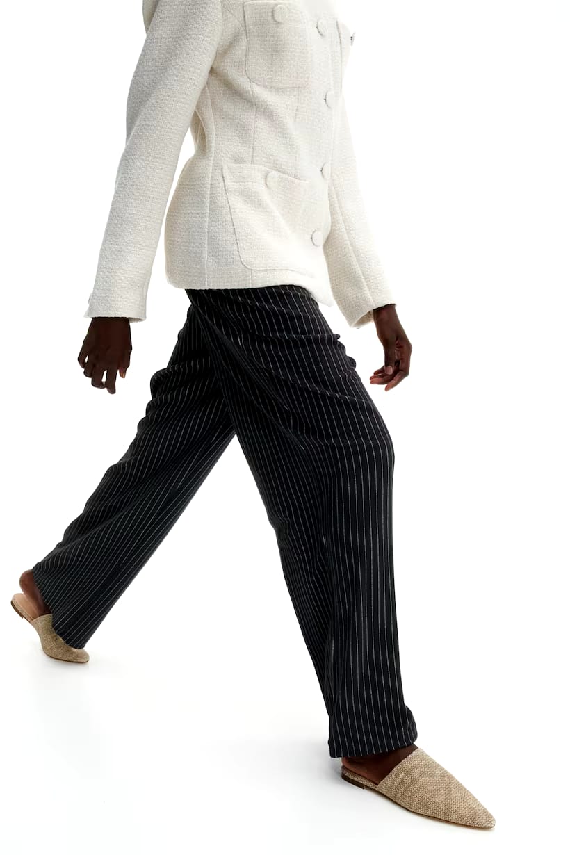 JERSEY CRÊPE TROUSERS