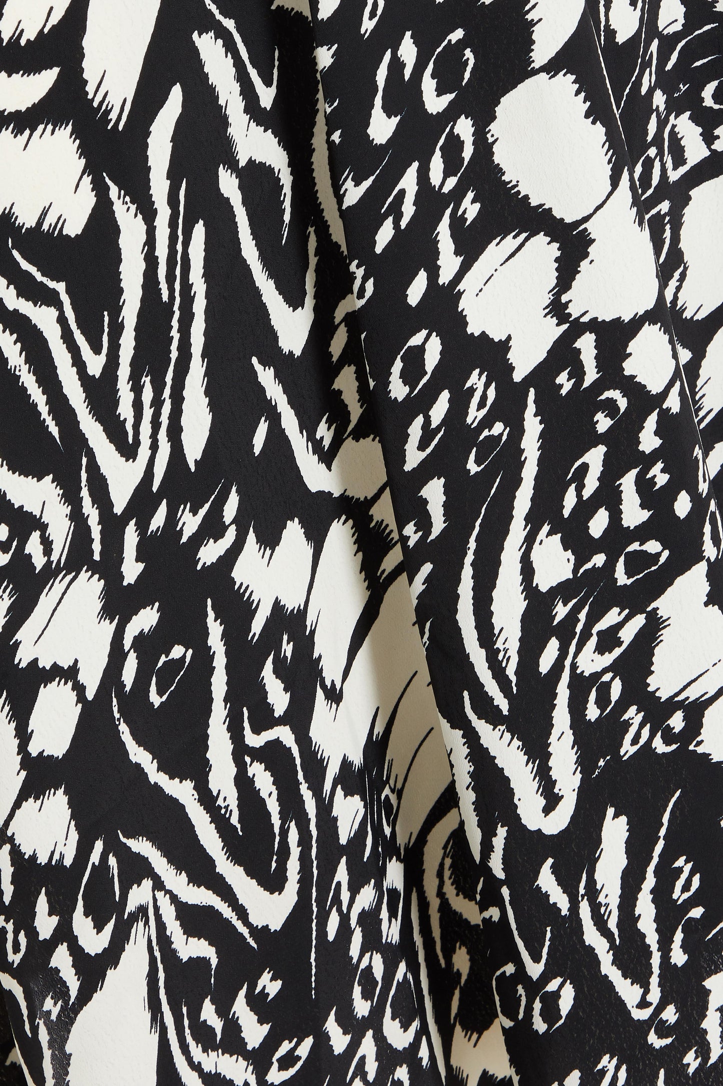 Petite Animal Print Midi Dress