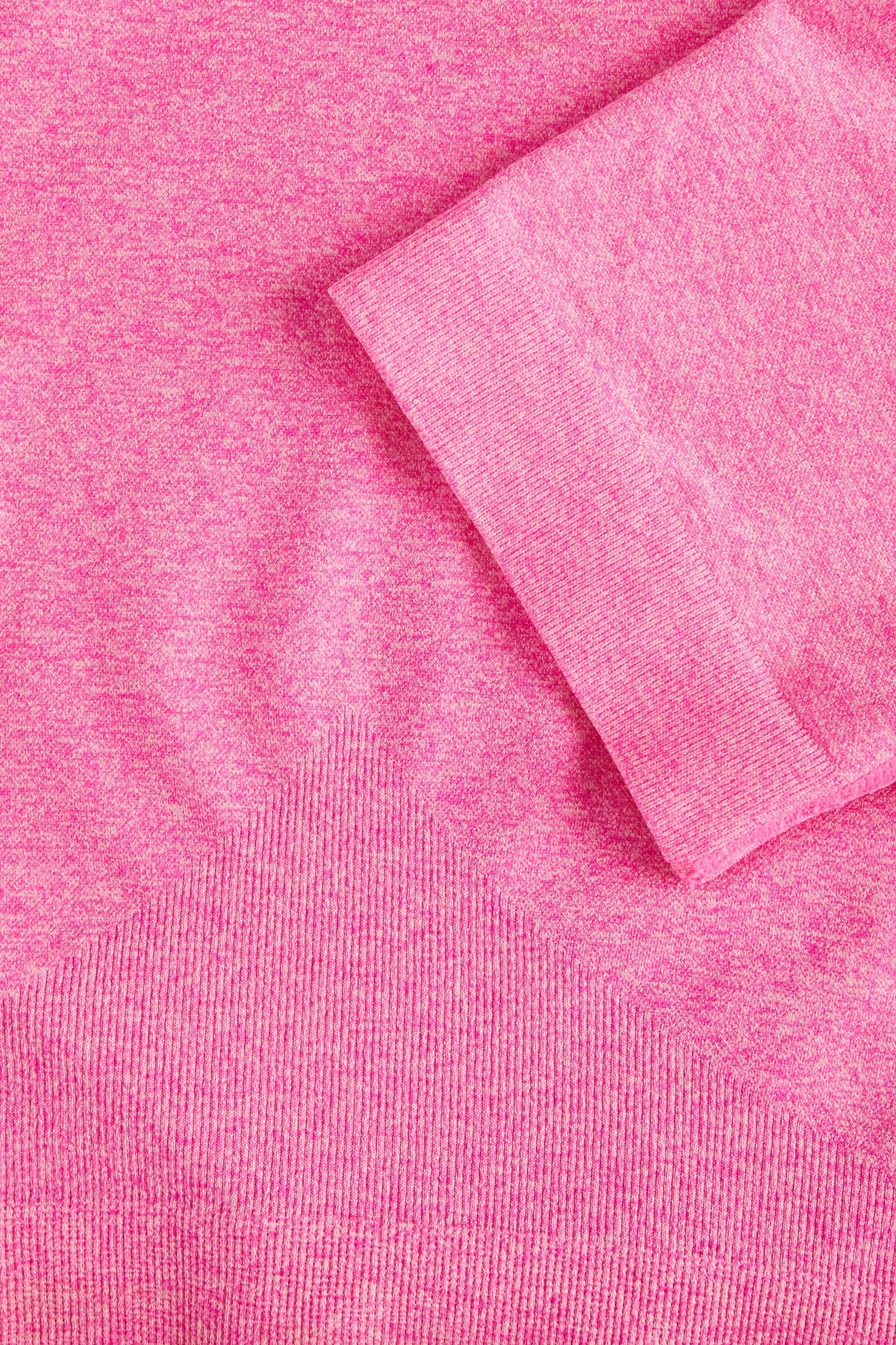 Pink Seamless Crop Top