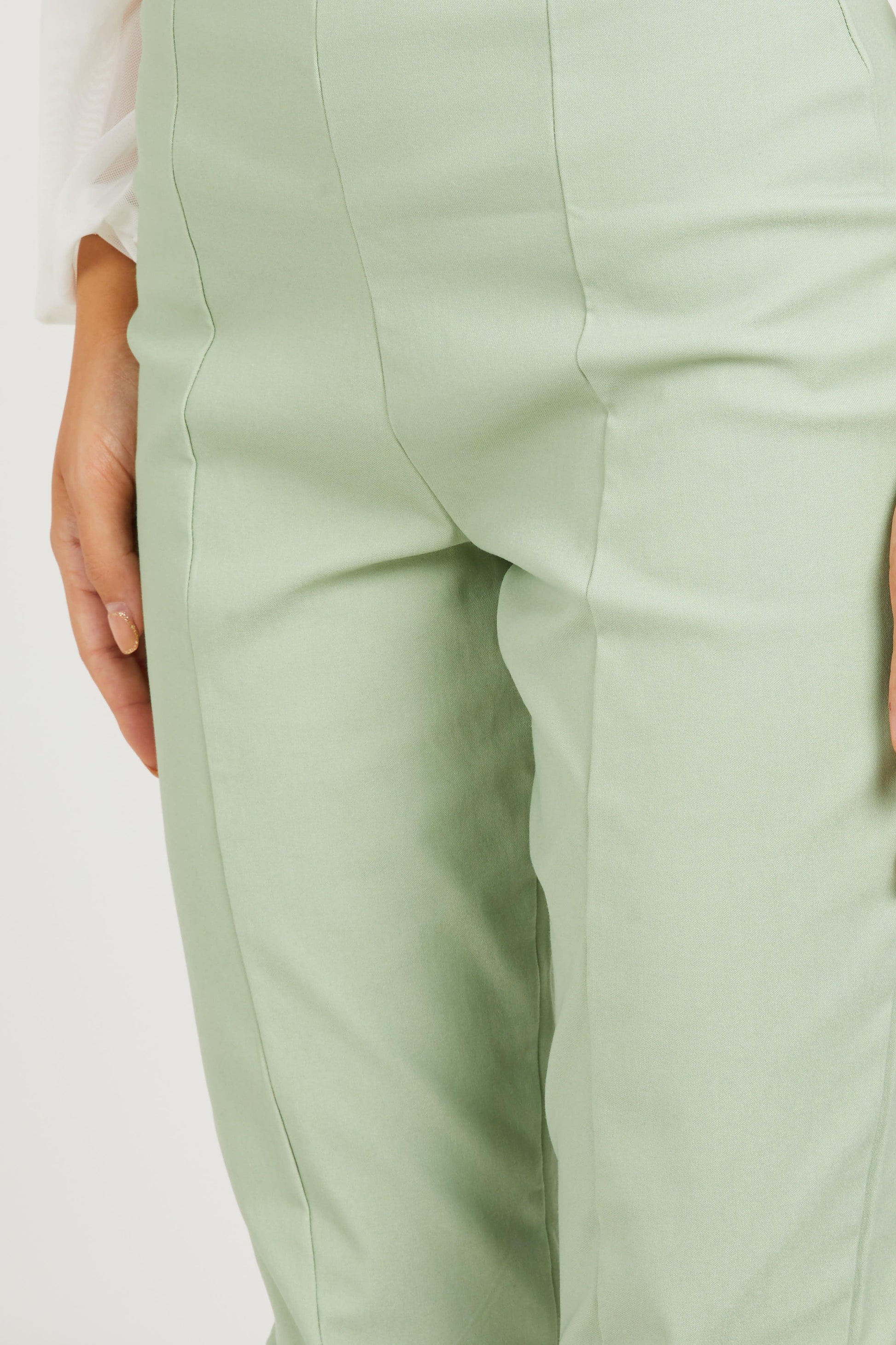 Sage Split Front Trouser — 12