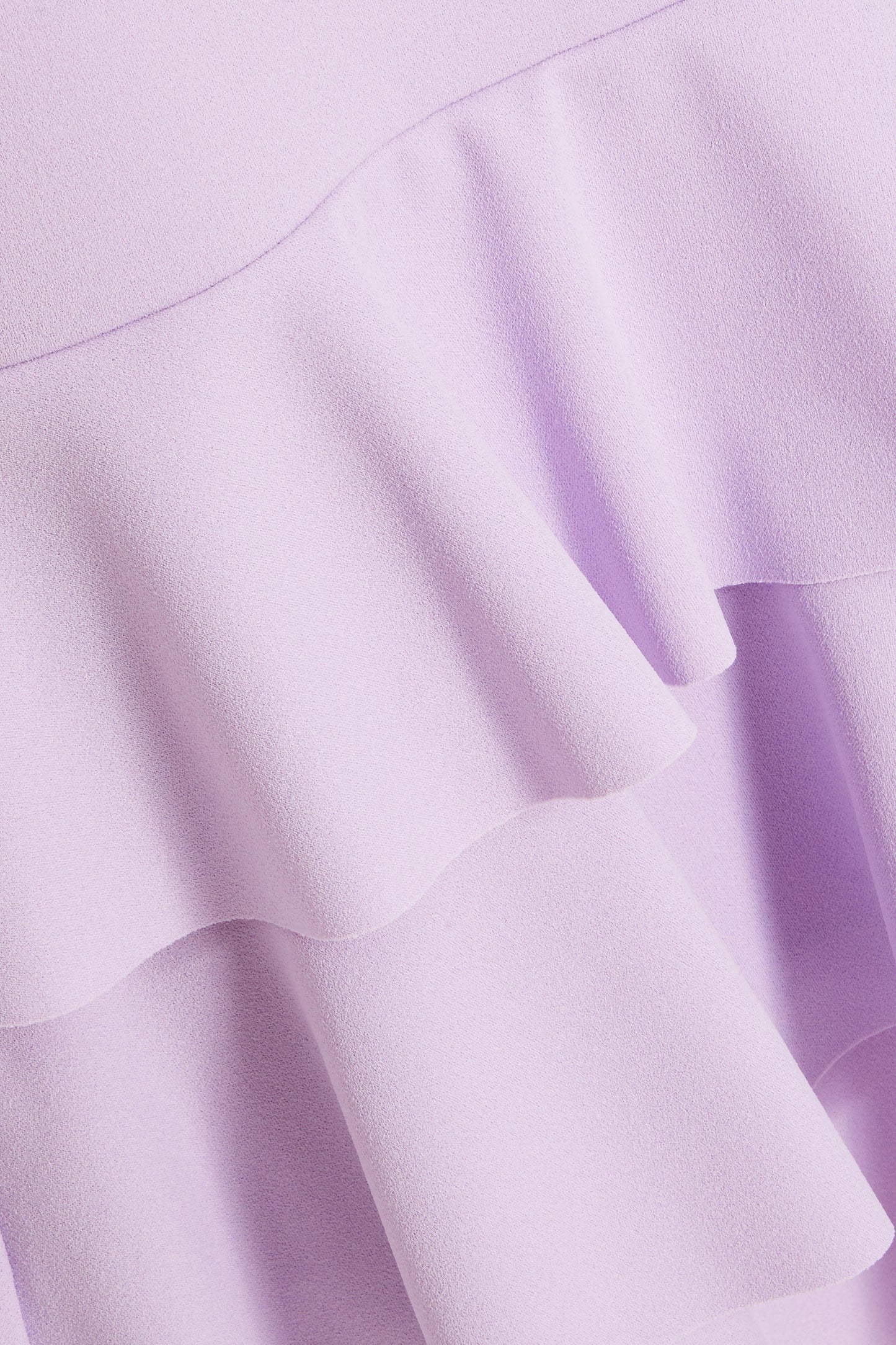 Lilac Frill Midaxi Dress