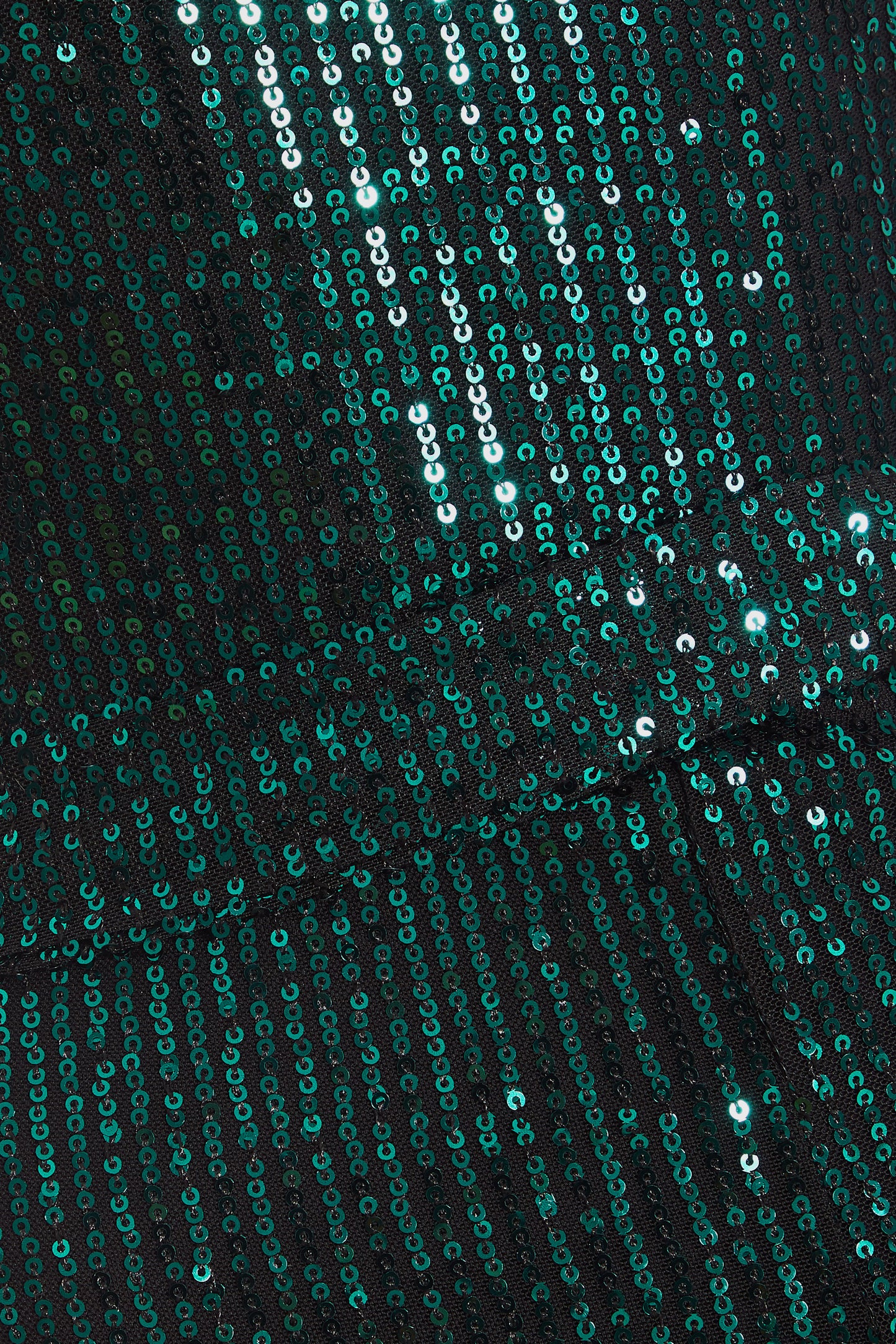 Green Sequin Palazzo Jumpsuit