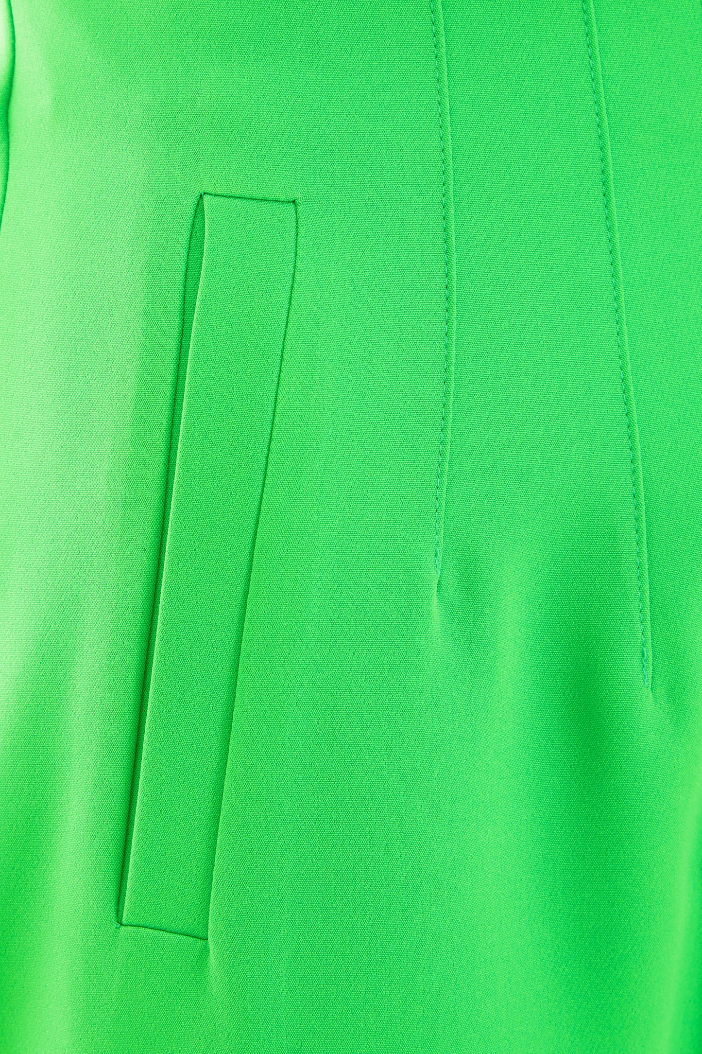 Bright Green High Waist Tailored Trousers