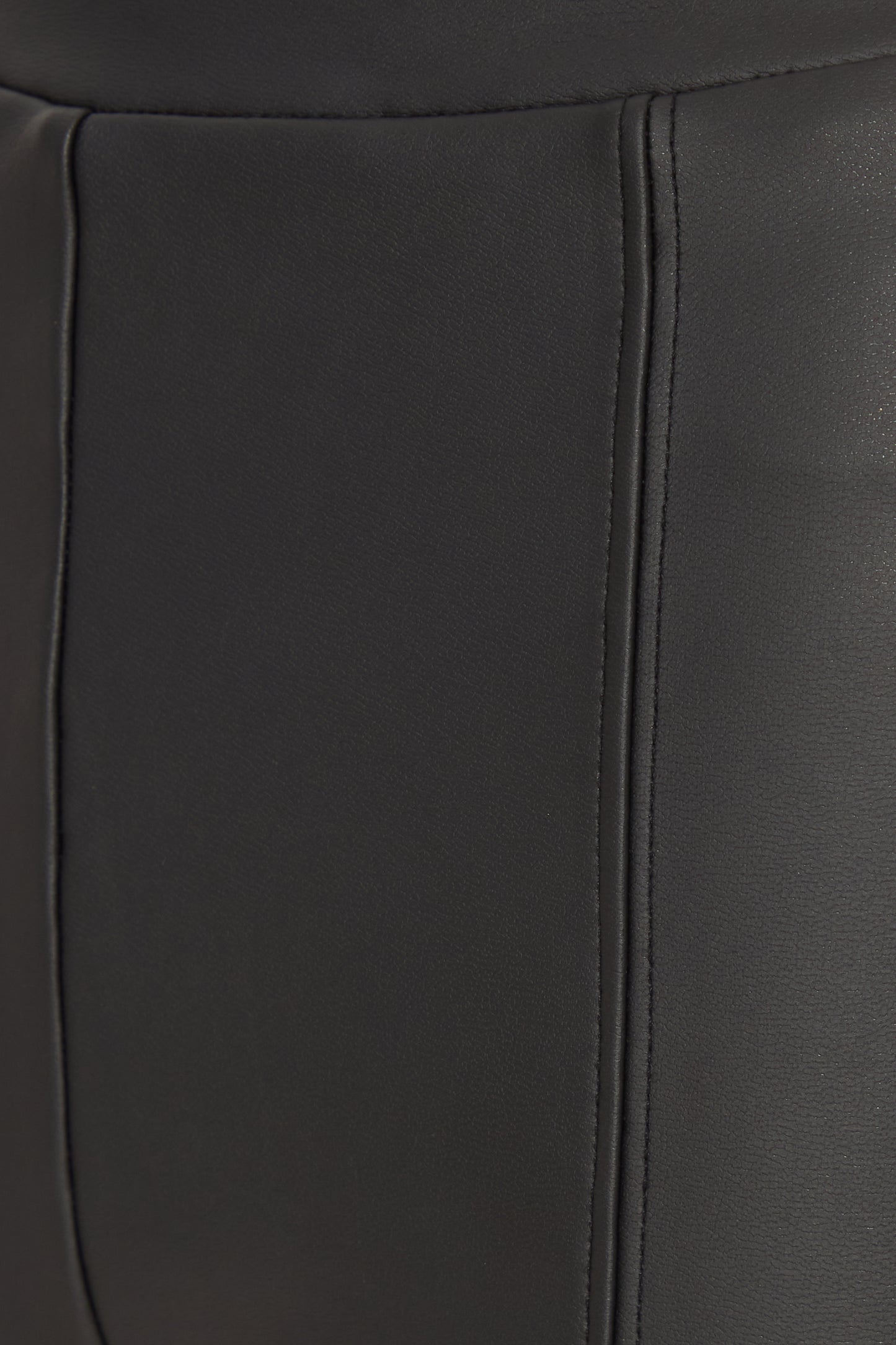 Black Seam Detail Zip Side Legging