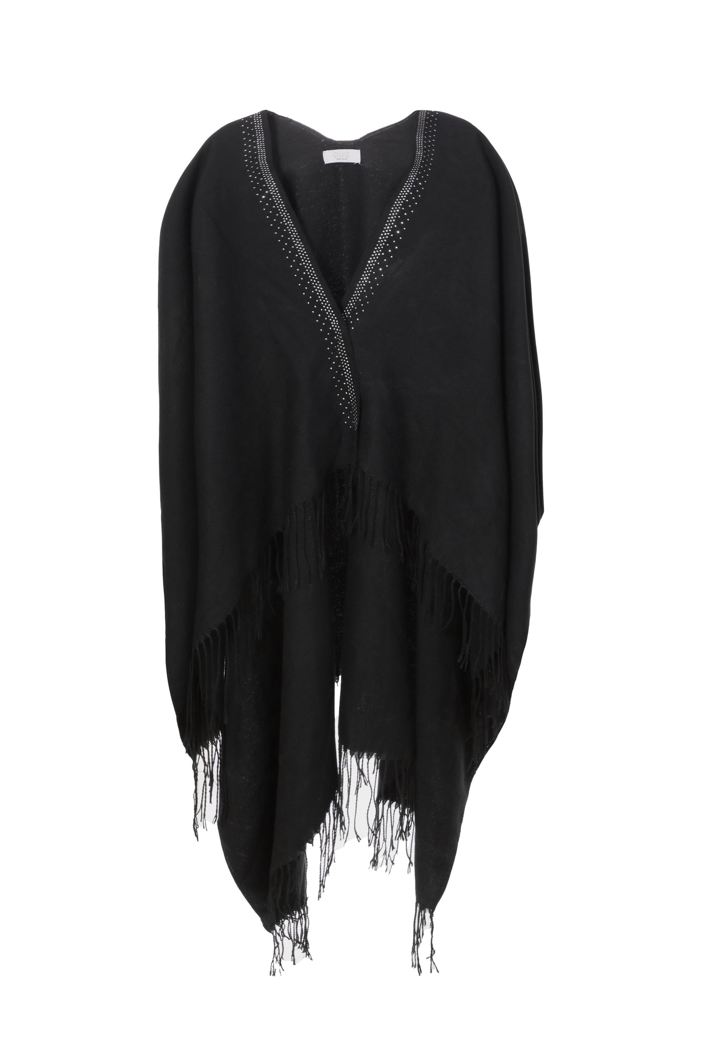 Black Dia Front Cape