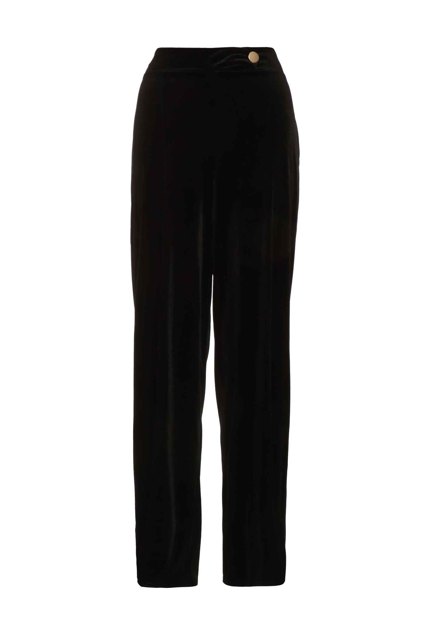Black Velvet Palazzo Trousers