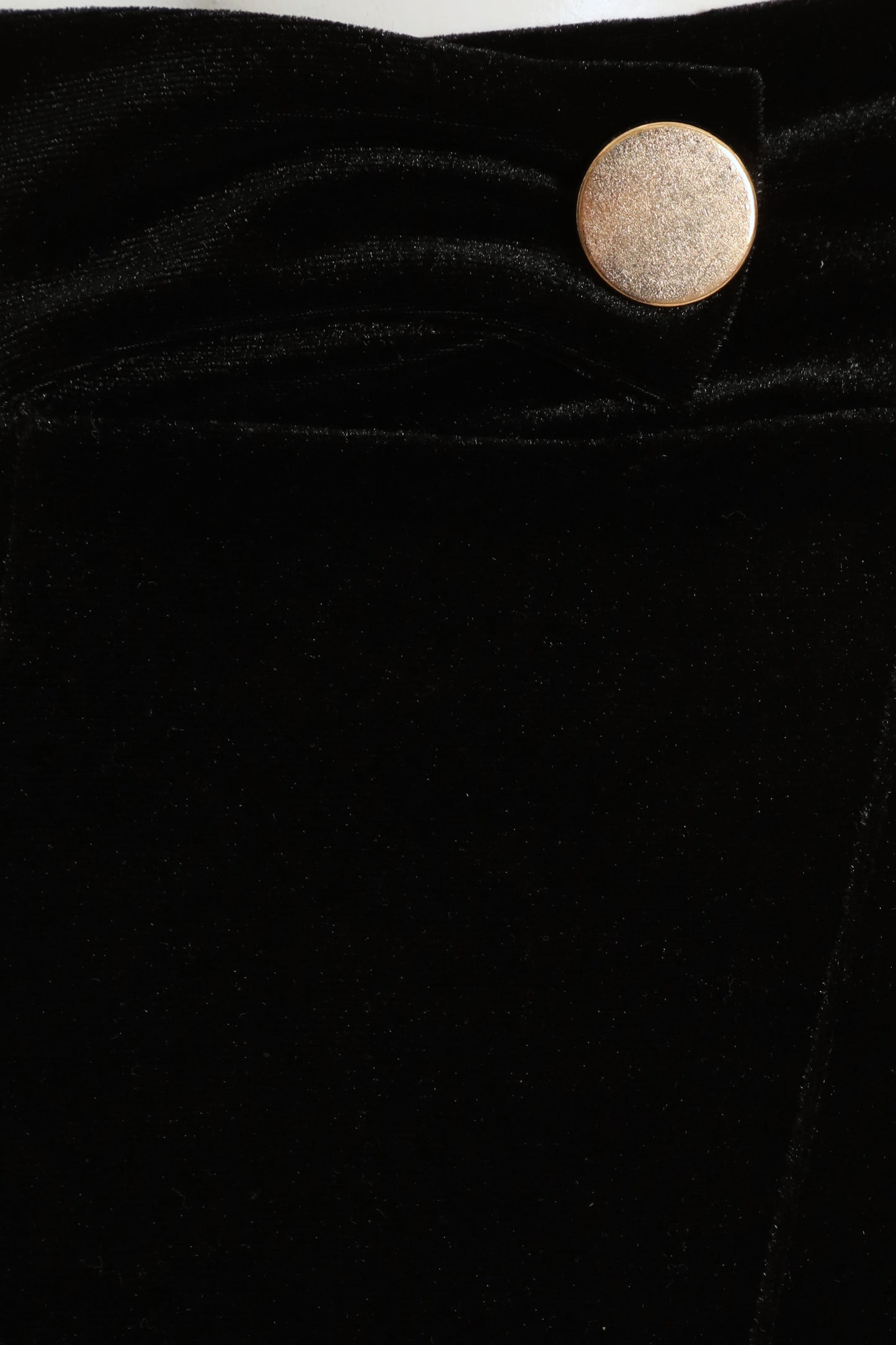 Black Velvet Palazzo Trousers