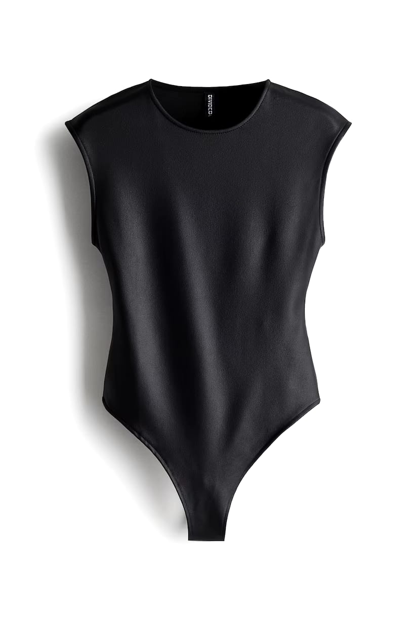 OPEN-BACK CAP-SLEEVED BODY (H&M CLOTHING)