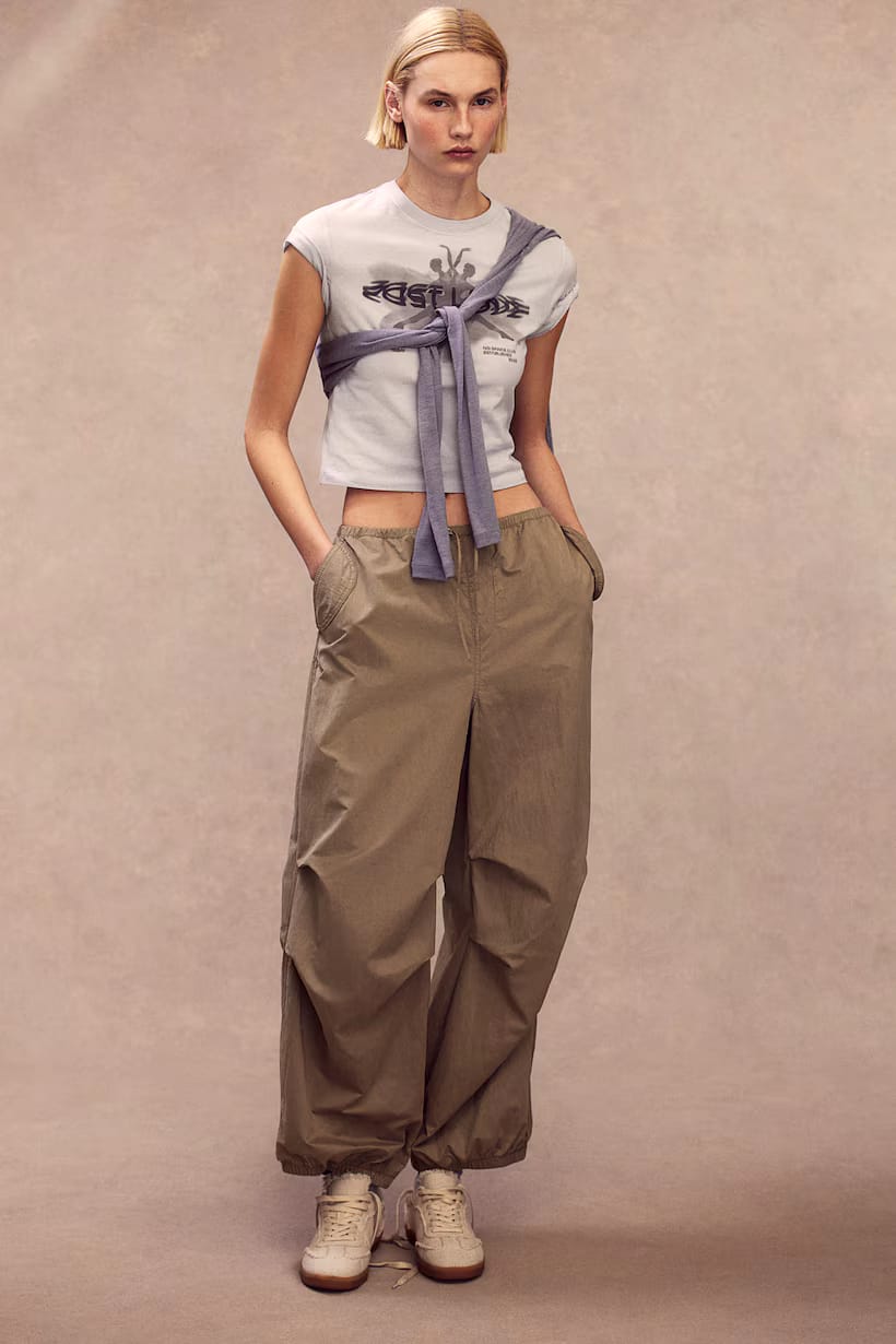 PARACHUTE TROUSERS — L