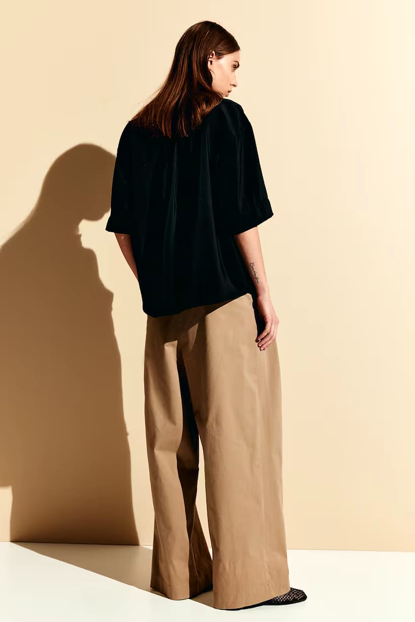MODAL-BLEND UTILITY SHIRT(H&M clothing ) — XS Extra Small 4