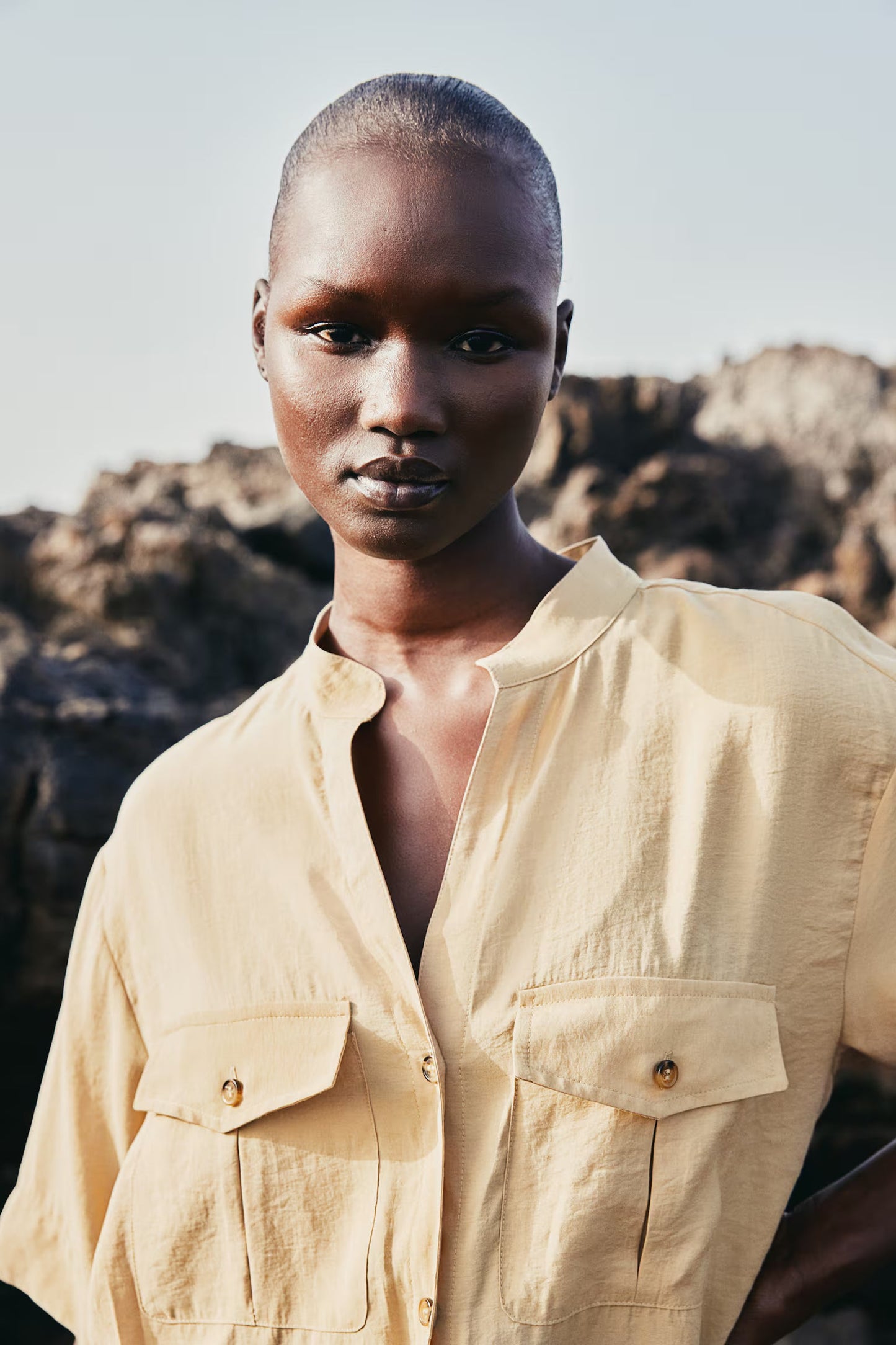 MODAL-BLEND UTILITY SHIRT â€” S Small 6