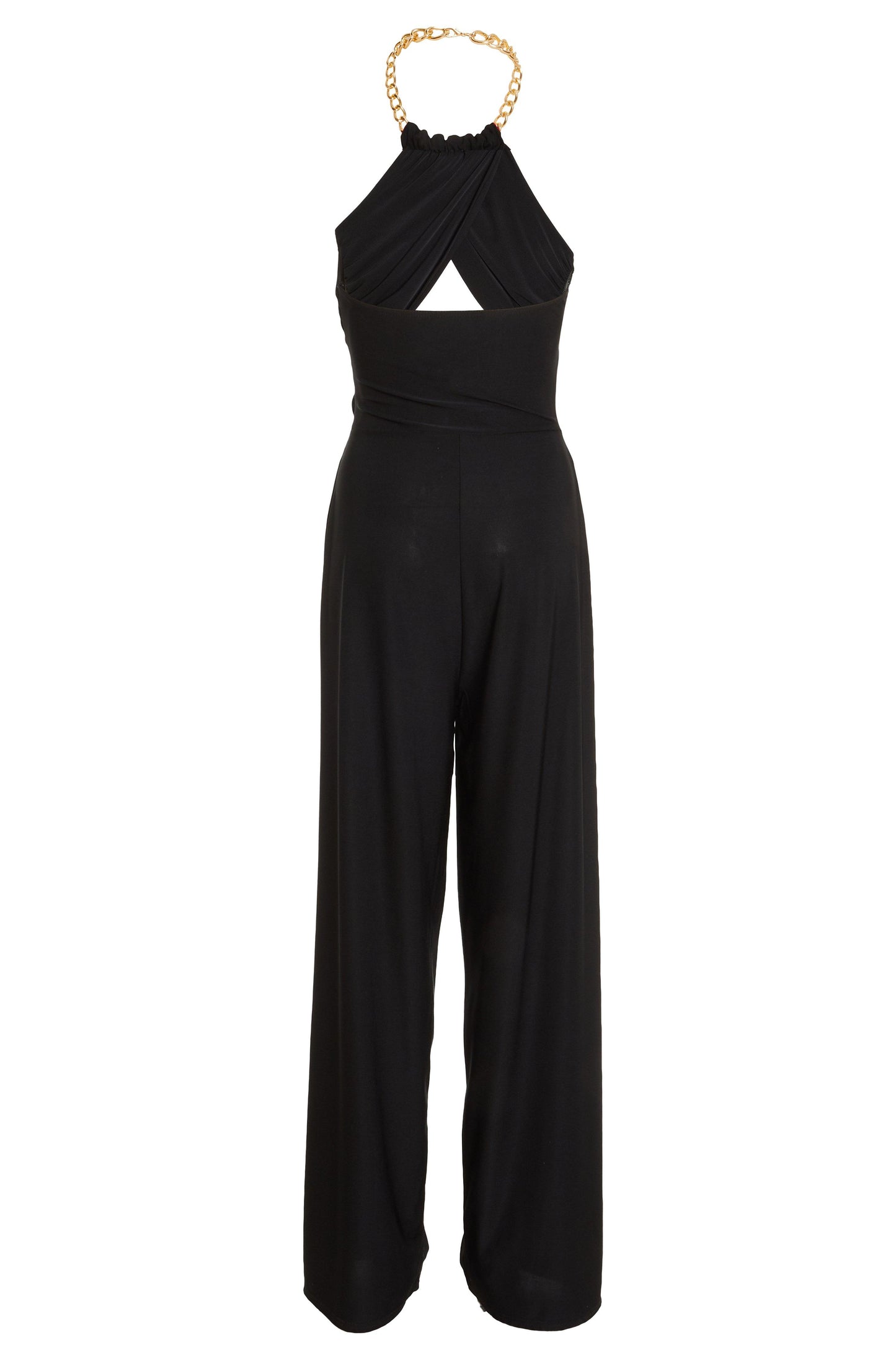 Halter Neck Palazzo Jumpsuit