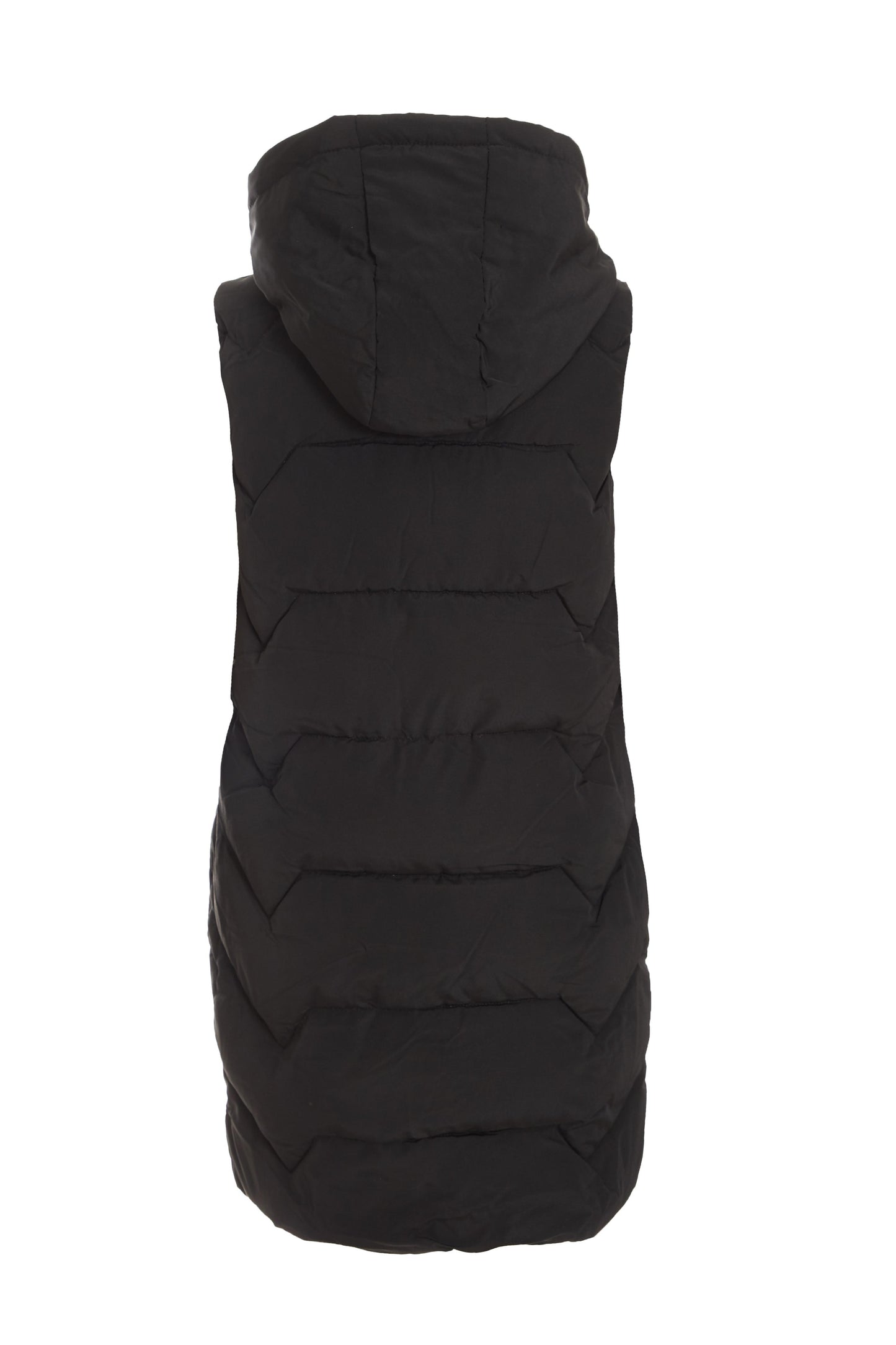 Padded Detachable Hood Gilet