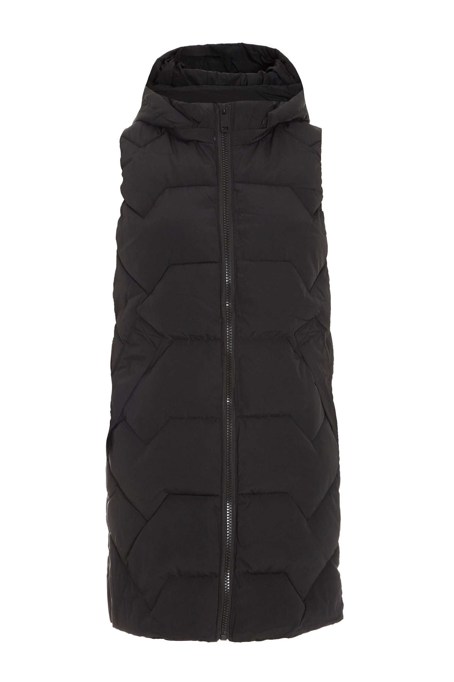 Padded Detachable Hood Gilet